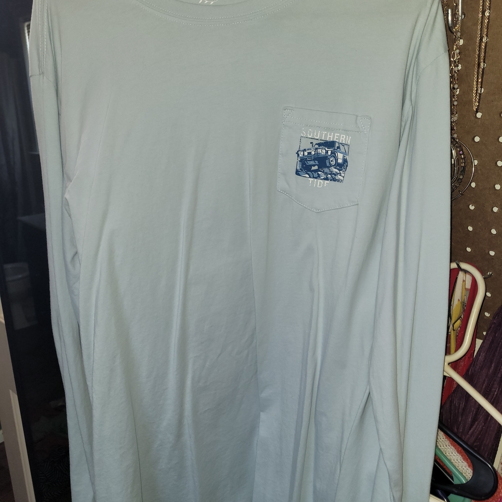 Southern Tide Men's Light Blue Shirt